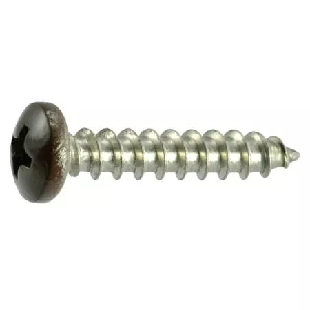 10-x-1-stainless-steel-brown-phillips-pan-head-sheet-metal-screws-18-8-grade #10 X 1 Stainless Steel Brown Phillips Pan Head Sheet Metal Screws - 18-8 Grade