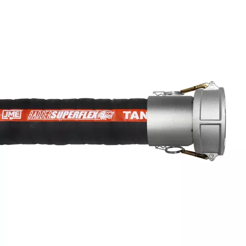 badgerflex-4-in-transfer-hose-assemblies-w-part-c-female-couplers-black BadgerFlex 4 in. Transfer Hose Assemblies w/ Part C Female Couplers - Black